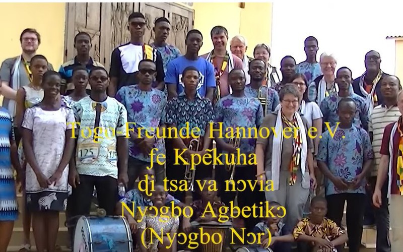Chöretreffen in Nyogbo-Agbetiko Januar 2025