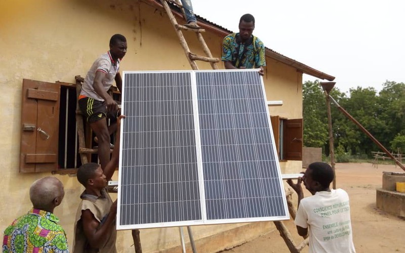 Solarpaneele für Case de Santé